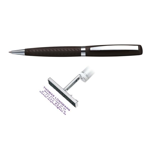 HERI | Stempelkugelschreiber Classic G Light (6422M) schwarz